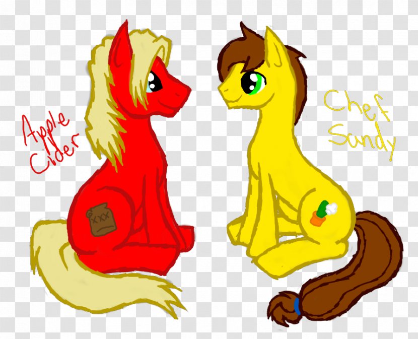 Pony Apple Cider Fan Art - Horse Like Mammal Transparent PNG