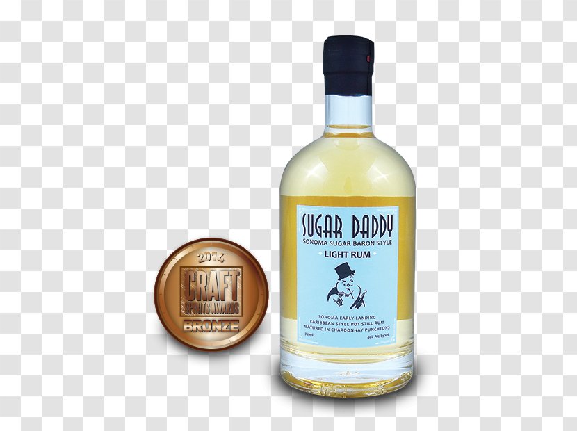 Liqueur Bourbon Whiskey Distilled Beverage Rum - Sugar Daddy Transparent PNG