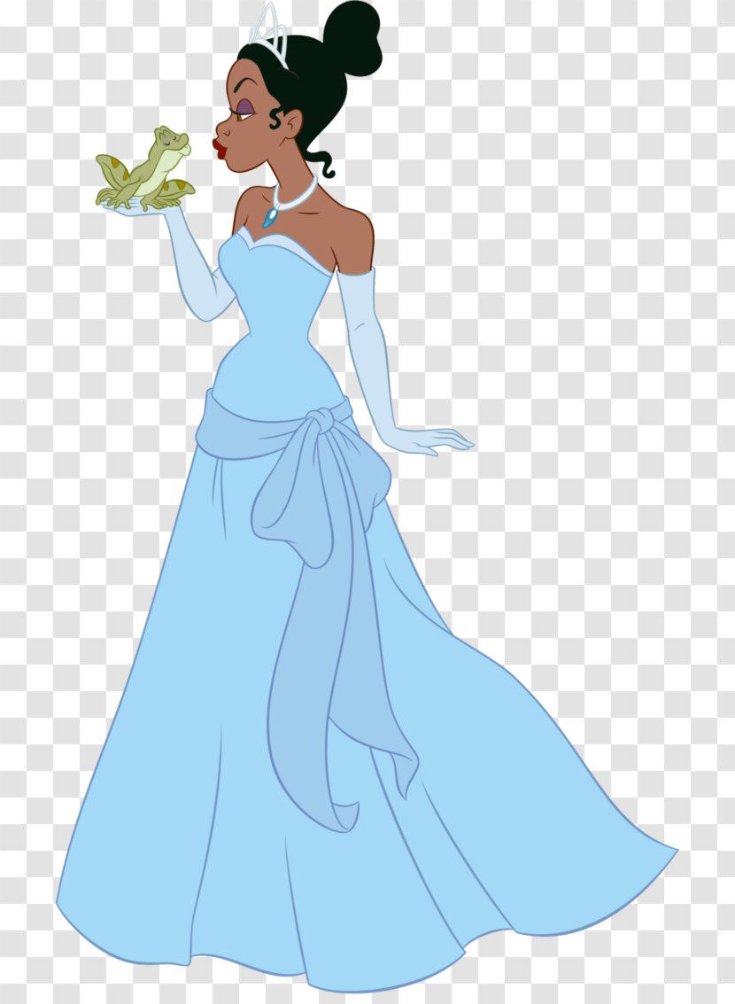 Tiana Prince Naveen Ariel The Little Mermaid Disney Princess - Cartoon Transparent PNG