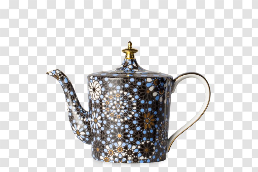 Teapot Kettle Moroccan Cuisine Mug - Porcelain - Saucer Transparent PNG