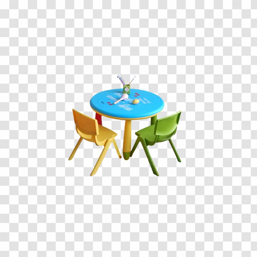 Round Table Chair Cartoon Stool - Comics Transparent PNG