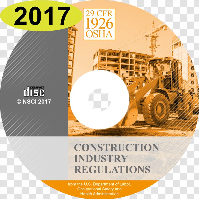 OSHA Construction Industry Regulations: 29 CFR Paris 1903, 1904, 1926, And Selections From 1910 Title Of The Code Federal Regulations Occupational Safety Health Administration - Fall Protection - Dvd Transparent PNG
