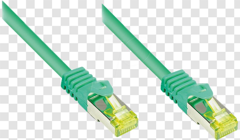 Class F Cable Twisted Pair Patch RJ-45 Ethernet Transparent PNG