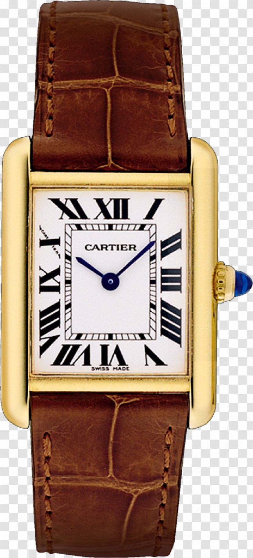 Cartier Tank Solo Watch Louis Transparent PNG