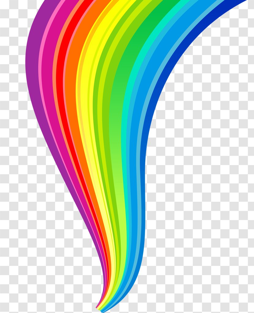 Rainbow Clip Art Image Vector Graphics - Sky - Spatial Button Transparent PNG