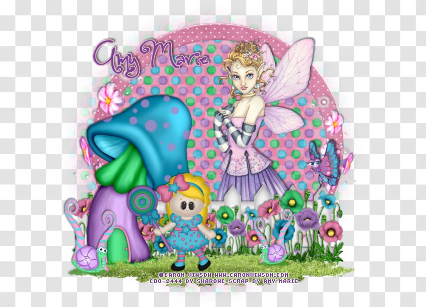 Fairy Pink M Cartoon Organism Transparent PNG