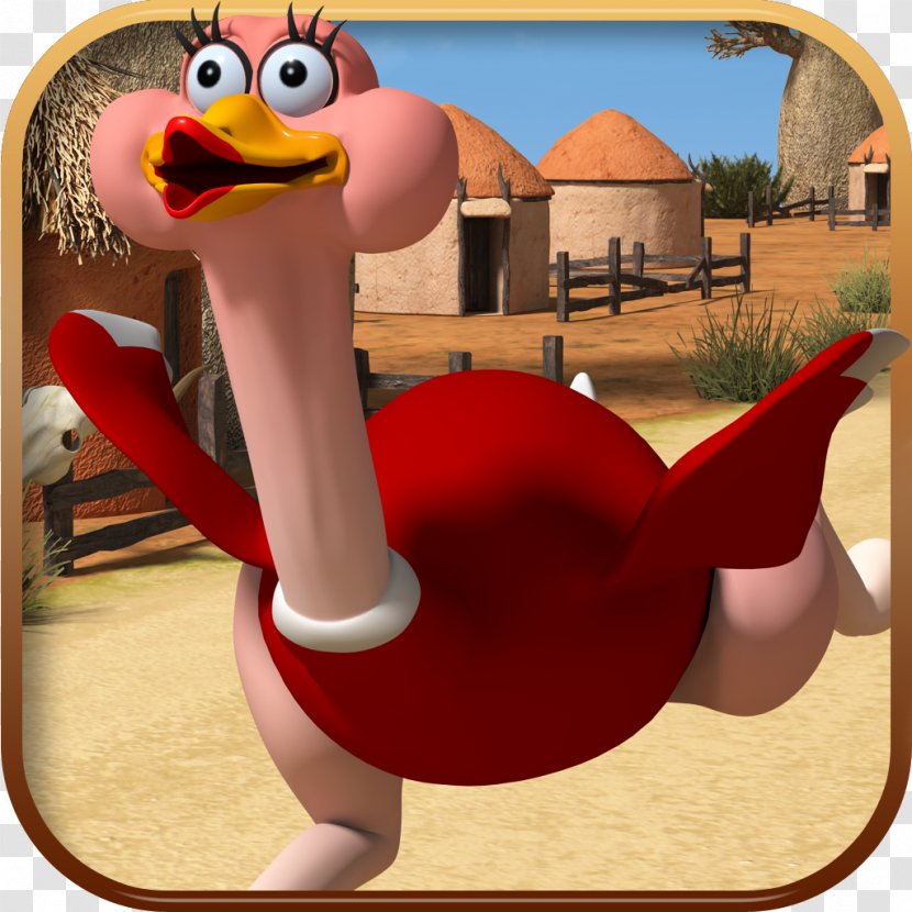 IPad 2 Safari App Store Flightless Bird Beak - Ostrich Transparent PNG