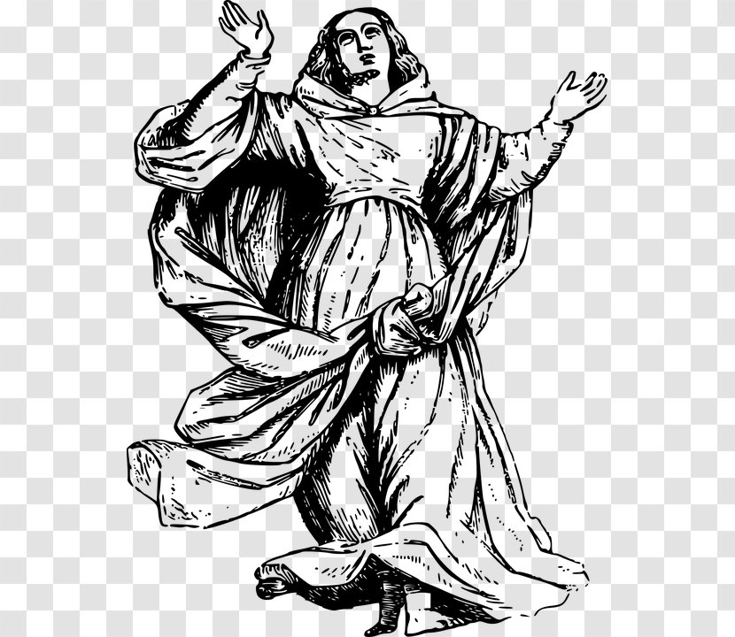 Coronation Of The Virgin Child Jesus Clip Art - Costume - Man Transparent PNG