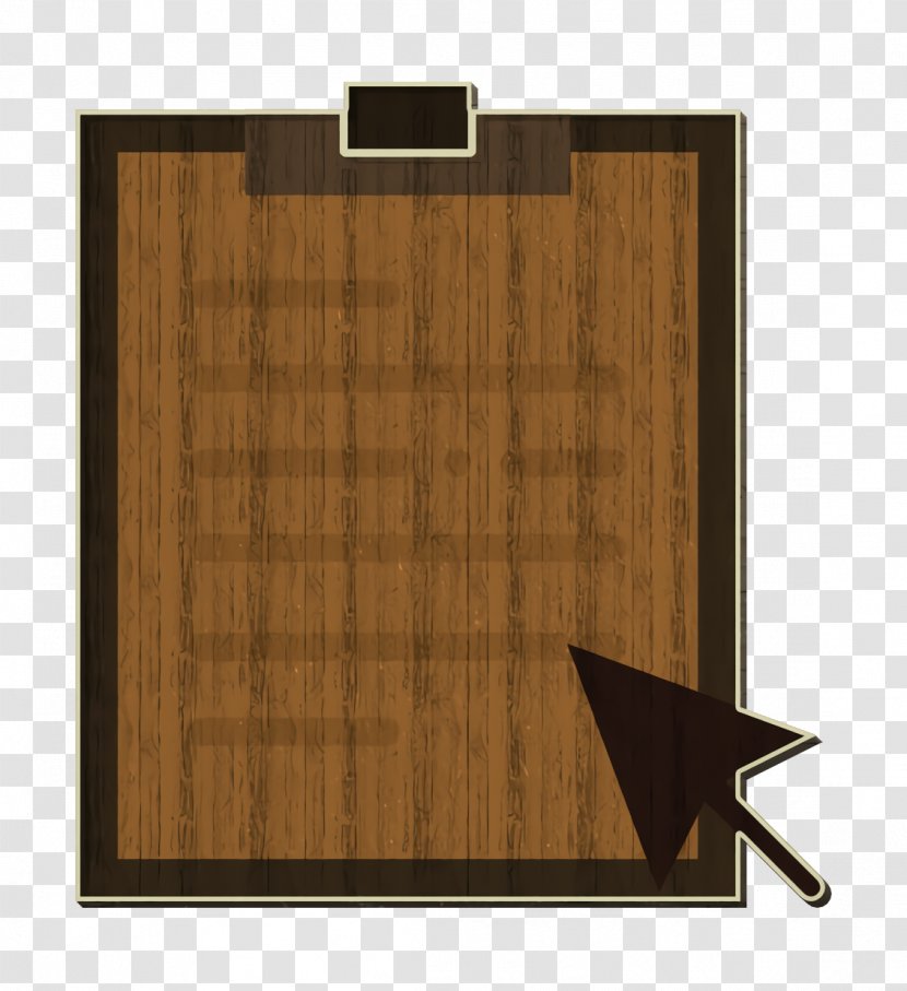 Note Icon Interaction Assets Notepad - Wood - Hardwood Flooring Transparent PNG