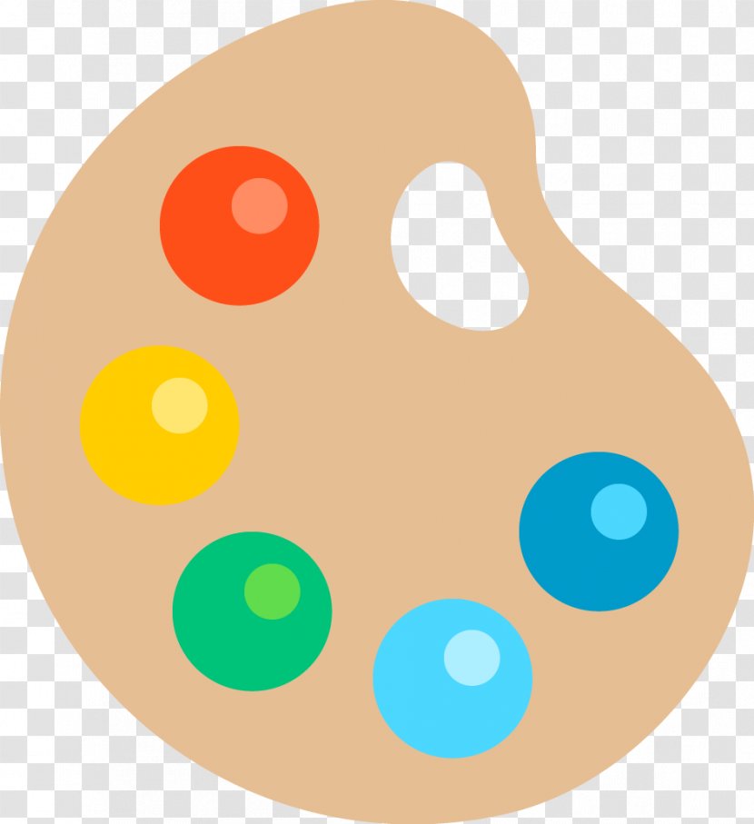 Palette Painting - Oval Transparent PNG