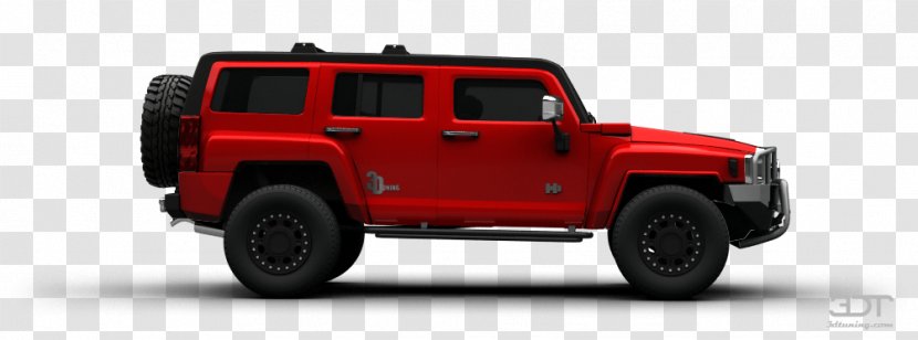 Hummer H3T Jeep Car - Automotive Tire Transparent PNG