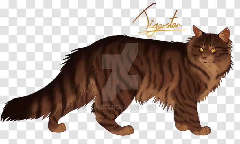 Warriors Cat Tigerstar The Rise Of Scourge - Cymric Transparent PNG