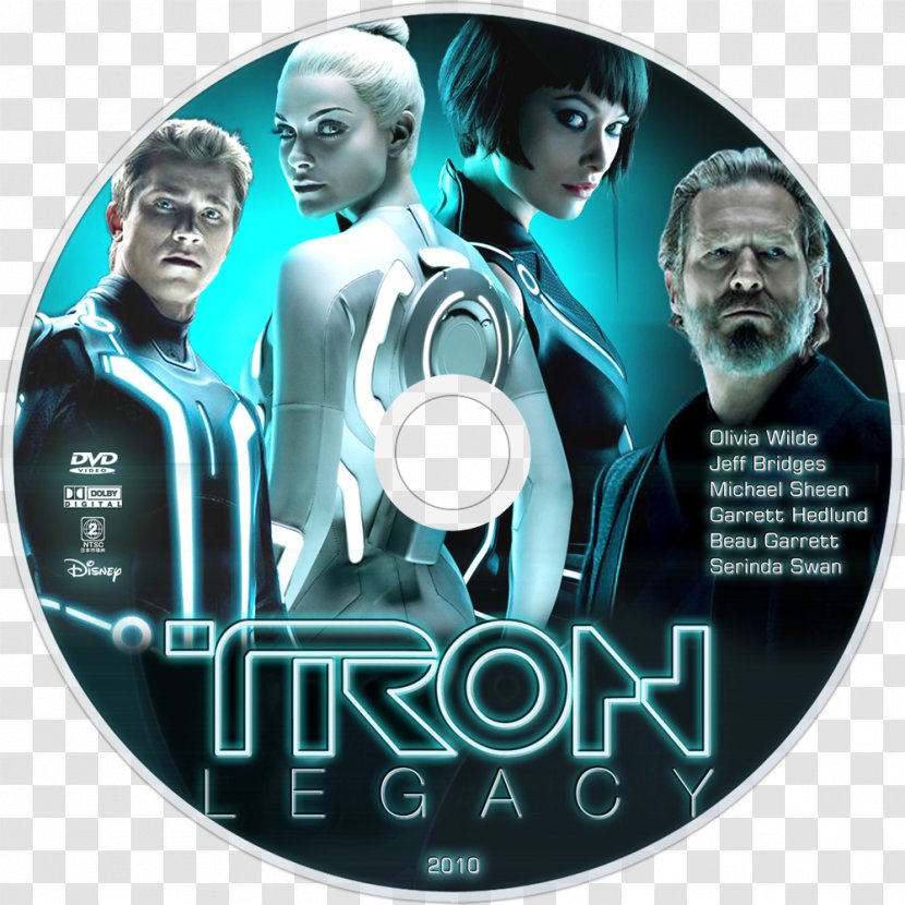 Tron: Legacy Compact Disc DVD Download Poster - Tron Transparent PNG