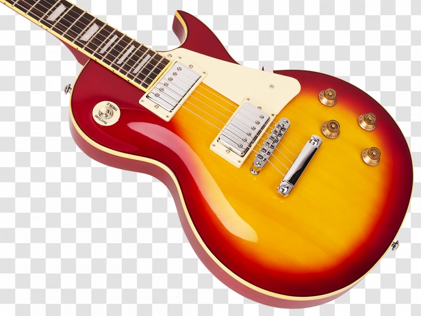 Electric Guitar Gibson Les Paul Epiphone 100 Acoustic - Silhouette Transparent PNG