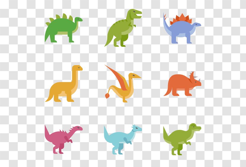 Dinosaur Clip Art - Plain Text - Vector Transparent PNG