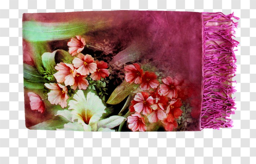 Floral Design Cut Flowers Handbag Backpack - Flower Transparent PNG