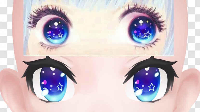 Eye Color Face - Heart Transparent PNG
