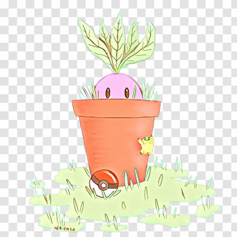 Flowerpot Grass Plant Transparent PNG