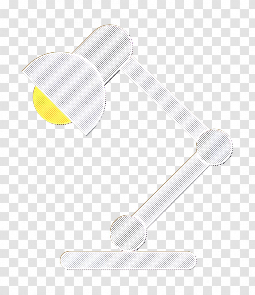 Lamp Icon Desk Lamp Icon Office Elements Icon Transparent PNG