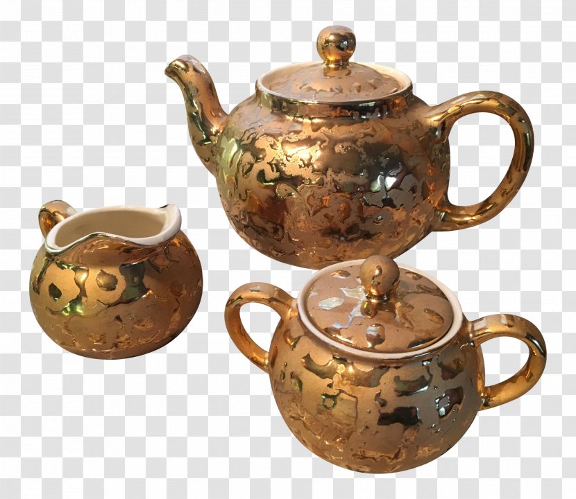 Teapot Tea Set Carat Creamer - Perth Mint - Ceramic Three-piece Transparent PNG