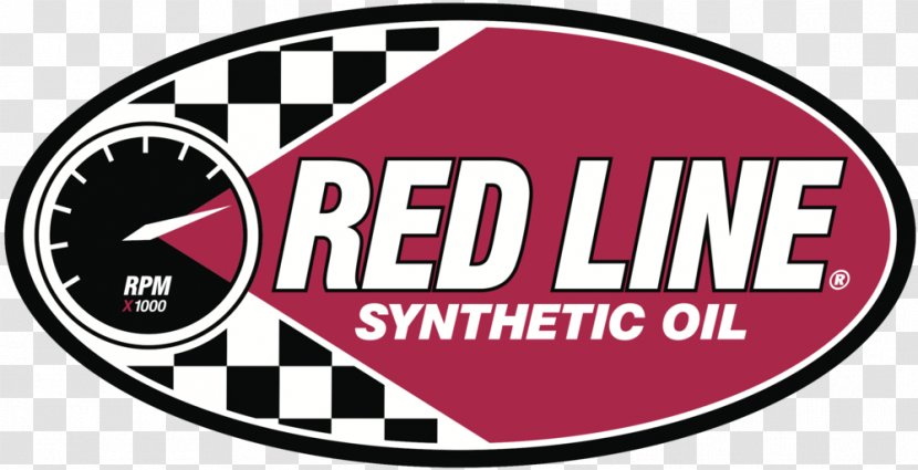 Car Red Line Synthetic Oil Corporation Motor - Label - Gear Transparent PNG