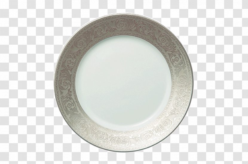 Silver Circle - Plate - Stainless Steel Dinner Transparent PNG