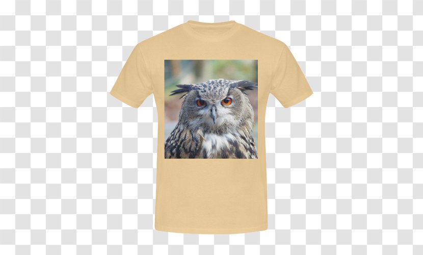 Eurasian Eagle-owl T-shirt Great Horned Owl Zazzle - Tshirt Transparent PNG