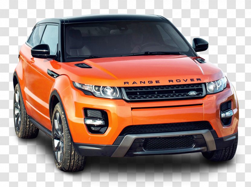 2014 Land Rover Range Evoque 2017 2016 2015 Sport - Orange Car Transparent PNG