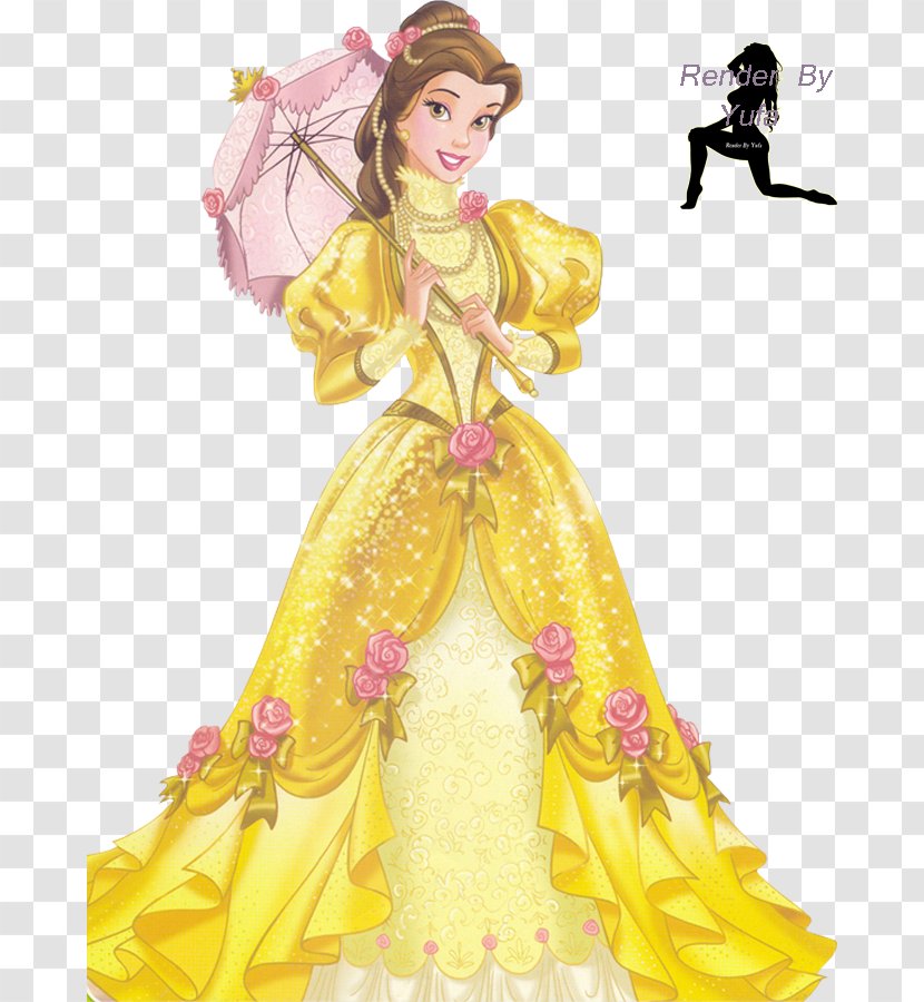 Belle Beast Cinderella Rapunzel Disney Princess Transparent PNG