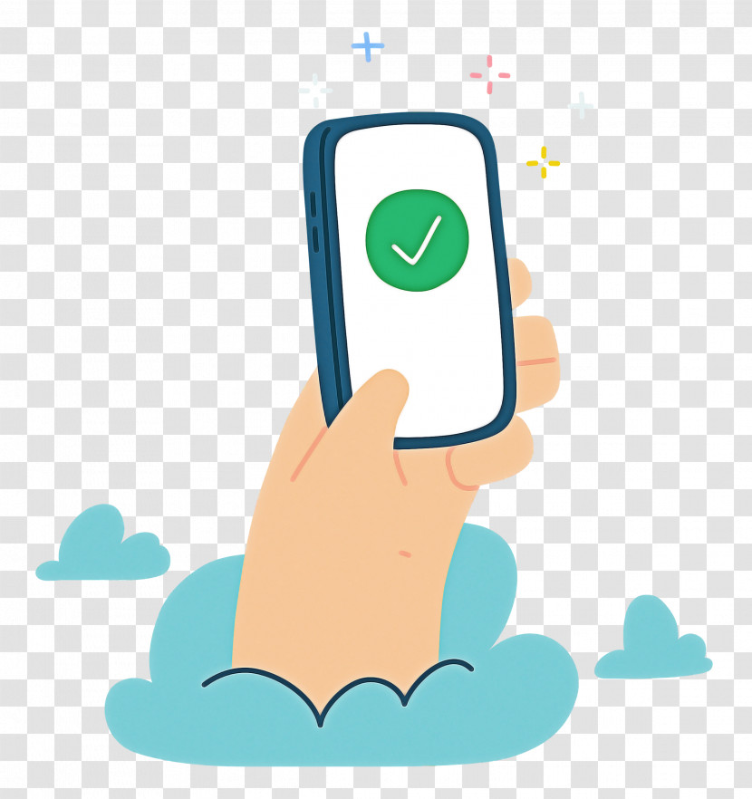 Phone Checkmark Hand Transparent PNG