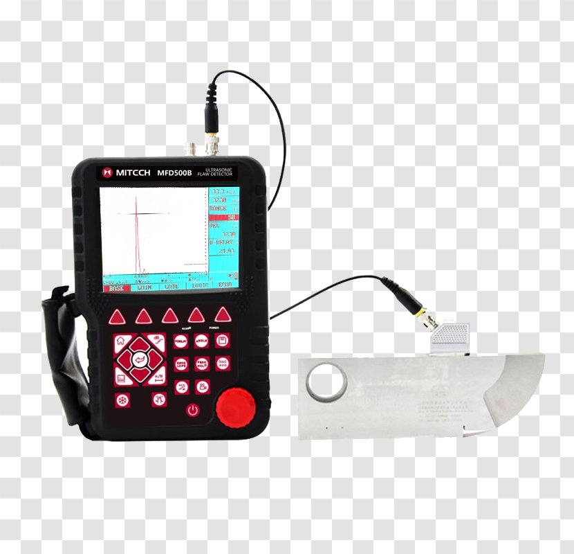 Ultrasound Nondestructive Testing Ultrasonic Thickness Gauge Machine Measurement - Quality - Flaw Transparent PNG