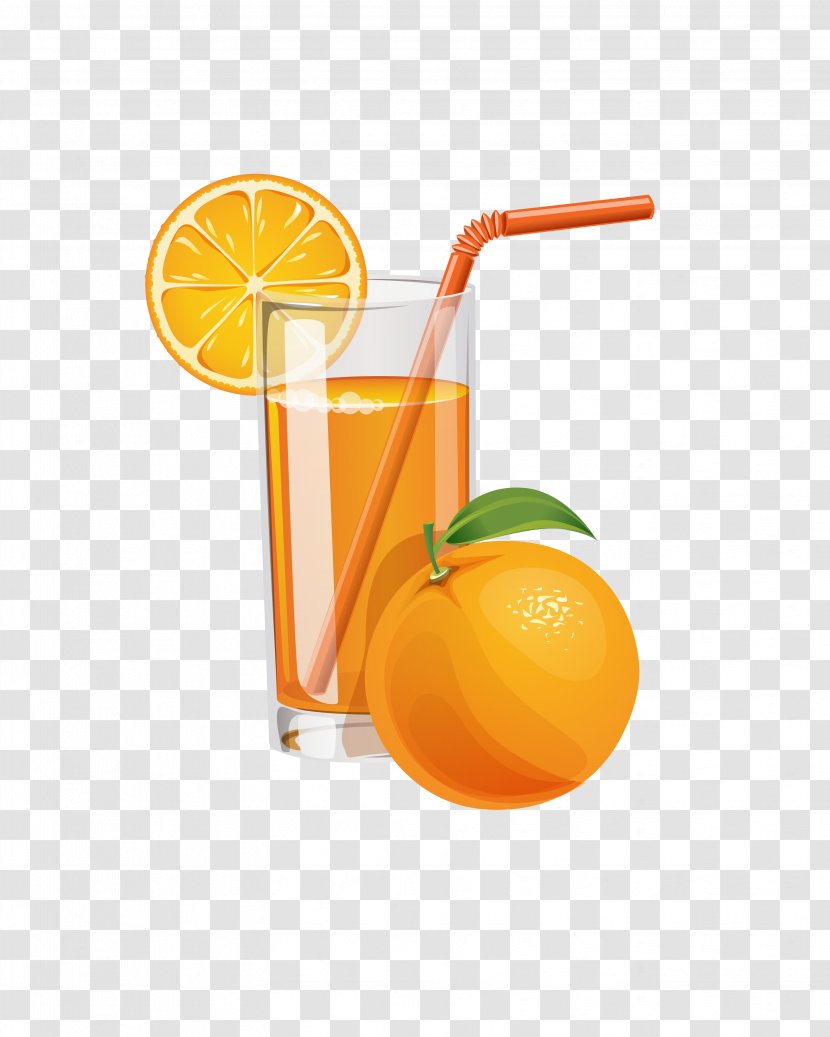 Orange Juice Fizzy Drinks Drink Soft - Food - Element Transparent PNG