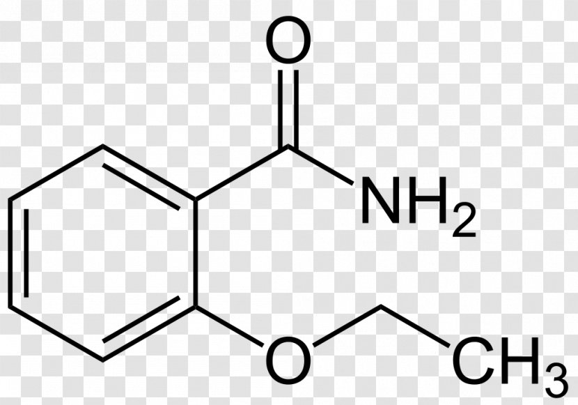 Benzamide Chemical Compound Chemistry N-Methyltyramine Derivative - Monochrome Transparent PNG