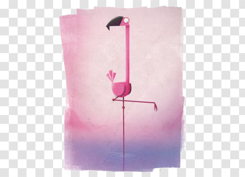 Flamingos Water Bird - Pink Transparent PNG