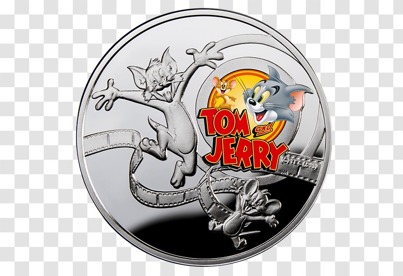 Silver Coin Perth Mint Tom And Jerry - Royal Canadian Transparent PNG