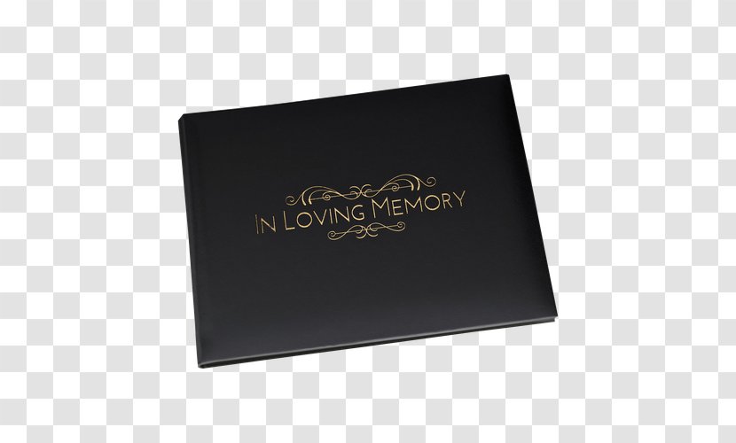 Condolence Book Condolences Funeral Memorial - Brand - In Loving Memory Transparent PNG