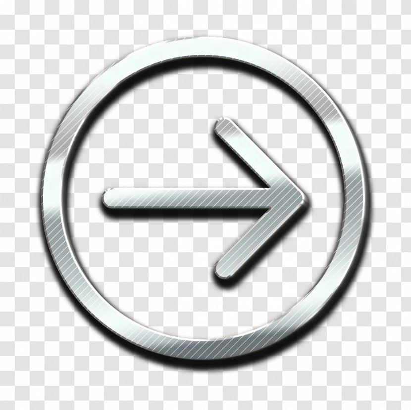 Arrow Icon Circle Right - Button Logo Transparent PNG