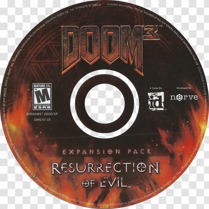 Doom 3: Resurrection Of Evil DOOM Collector's Bundle BFG Edition Final - Brand Transparent PNG