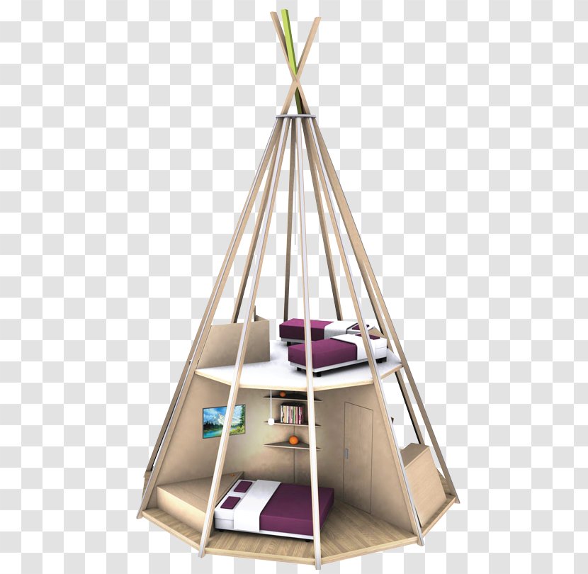 Bedroom Chalet Furniture Camping In The White Country Pond - Accommodation - Tipi Transparent PNG