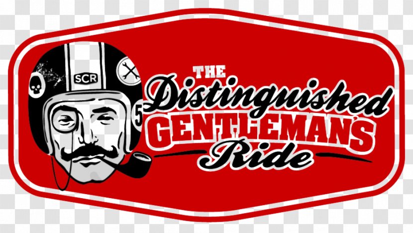 Distinguished Gentleman's Ride Logo No F**ks Cuzzins Featuring. Iamfritz Café Racer - Red - Recreation Transparent PNG
