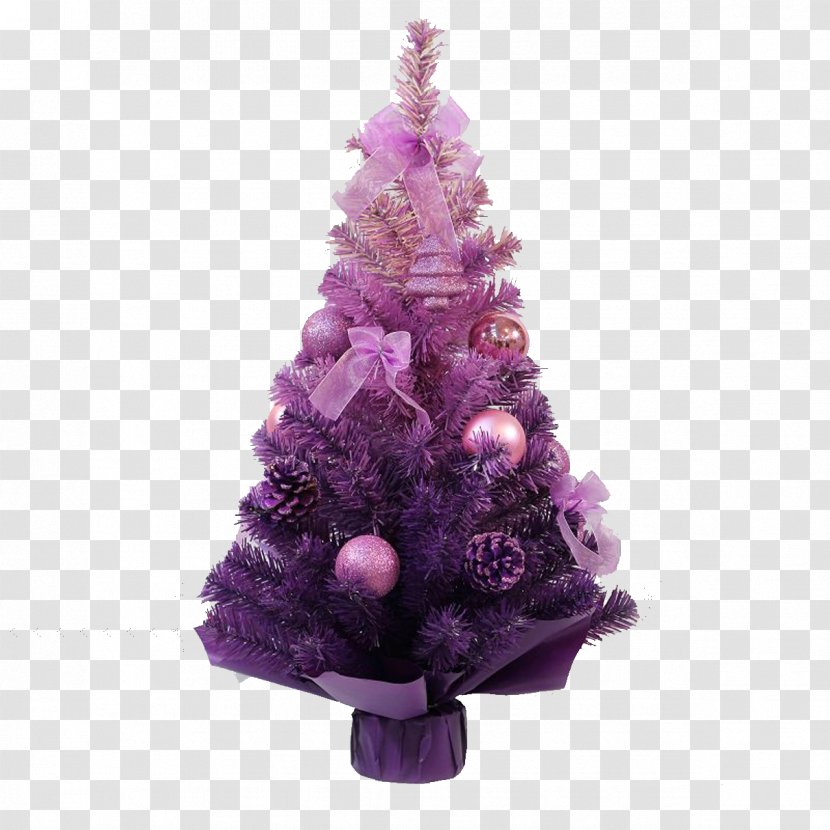 Christmas Tree MINI Cooper Purple Ornament - Magenta Transparent PNG