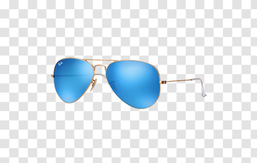 Aviator Sunglasses Ray-Ban Flash Mirrored - Rayban Classic - Ray Ban Transparent PNG