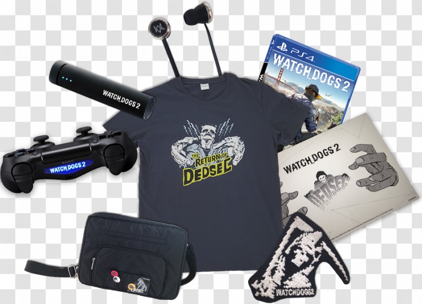 Watch Dogs 2 Microphone Headphones Écouteur PlayStation 4 - Playstation Transparent PNG