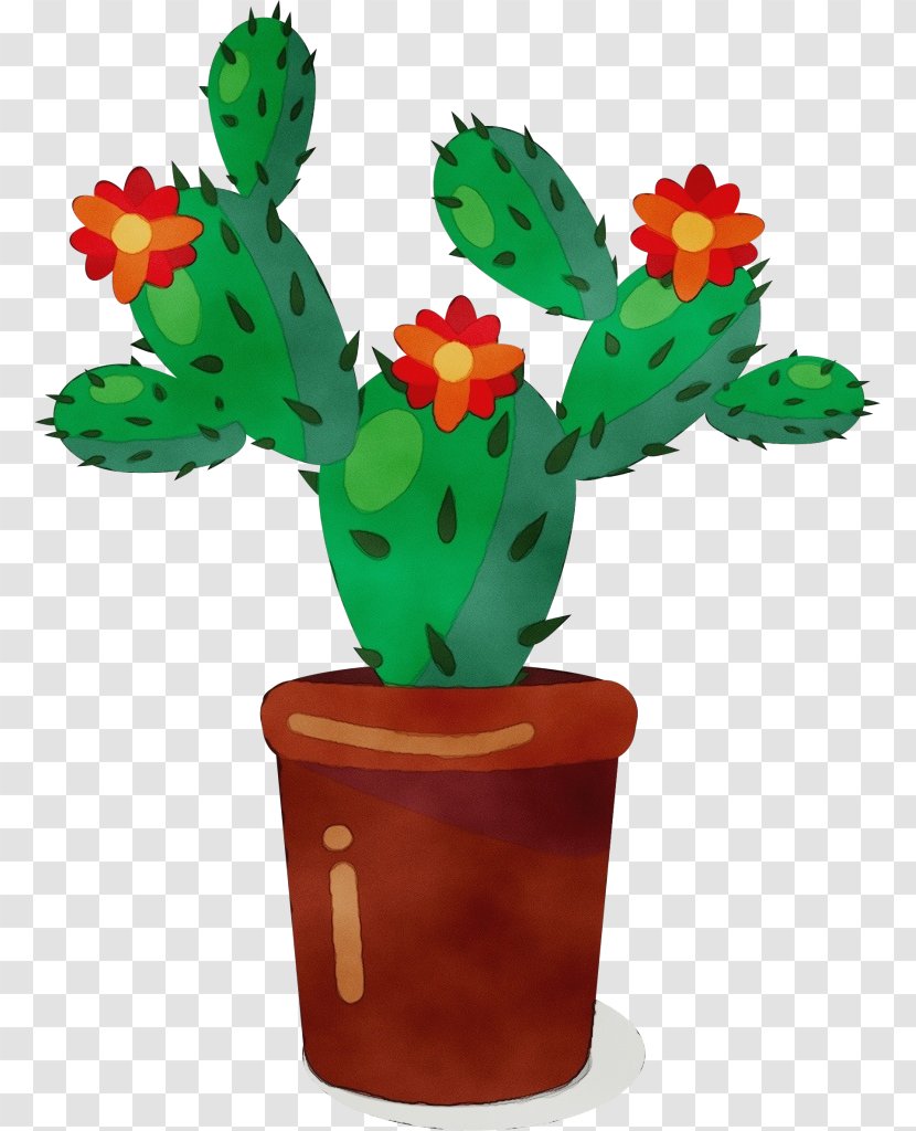 Cactus - Nopal - Perennial Plant Stem Transparent PNG