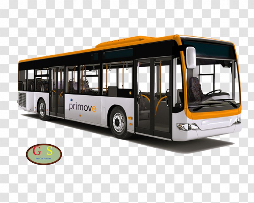 Electric Bus Car Truck Vehicle - Tour Service Transparent PNG