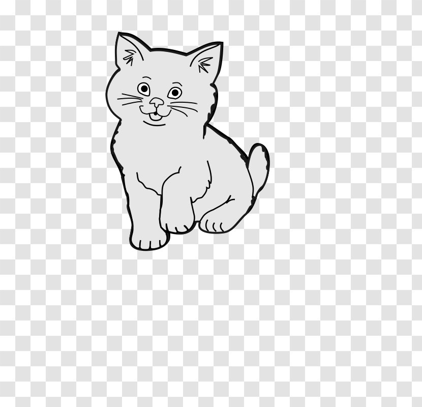 Cat Kitten Clip Art - Whiskers - Yang Transparent PNG