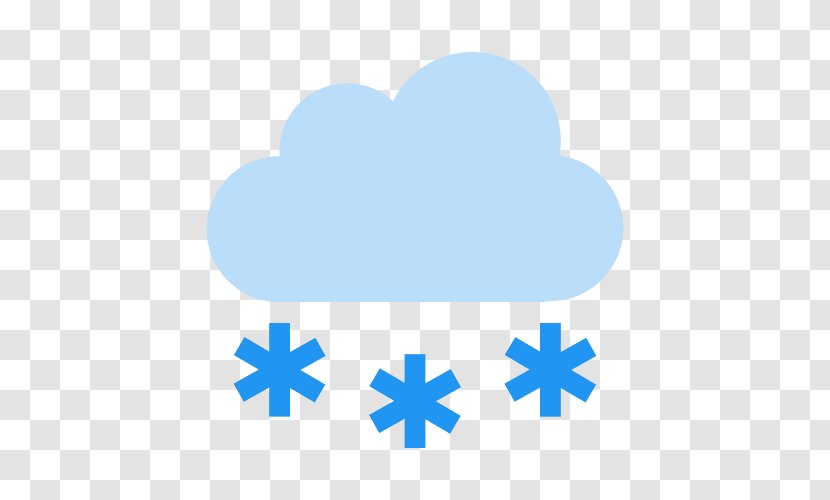 Rain And Snow Mixed Cloud - Heart Transparent PNG