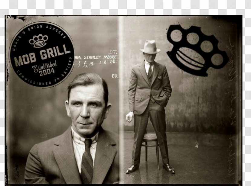 United States Gangster Mug Shot 1920s Crime - Arrest Transparent PNG