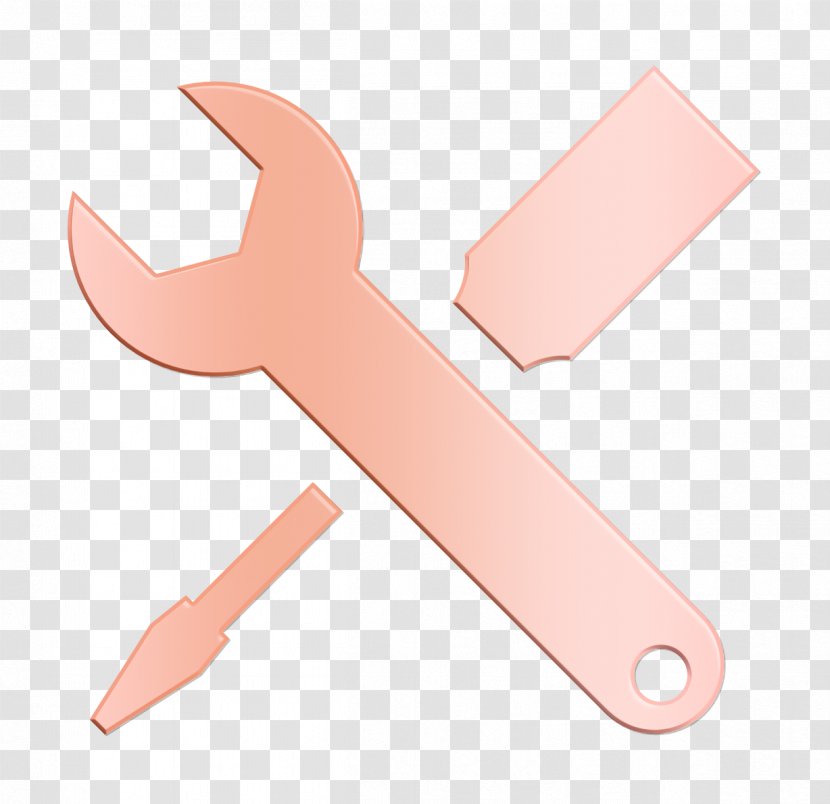 Interface Icon Screwdriver And Wrench Spanner - Finger - Hand Material Property Transparent PNG