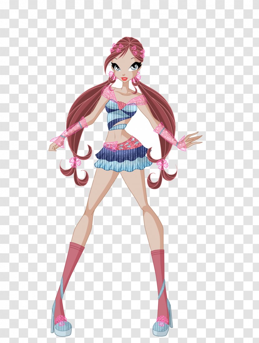 Believix Winx Mayuca Barbie Action & Toy Figures - Watercolor - Club In You Transparent PNG
